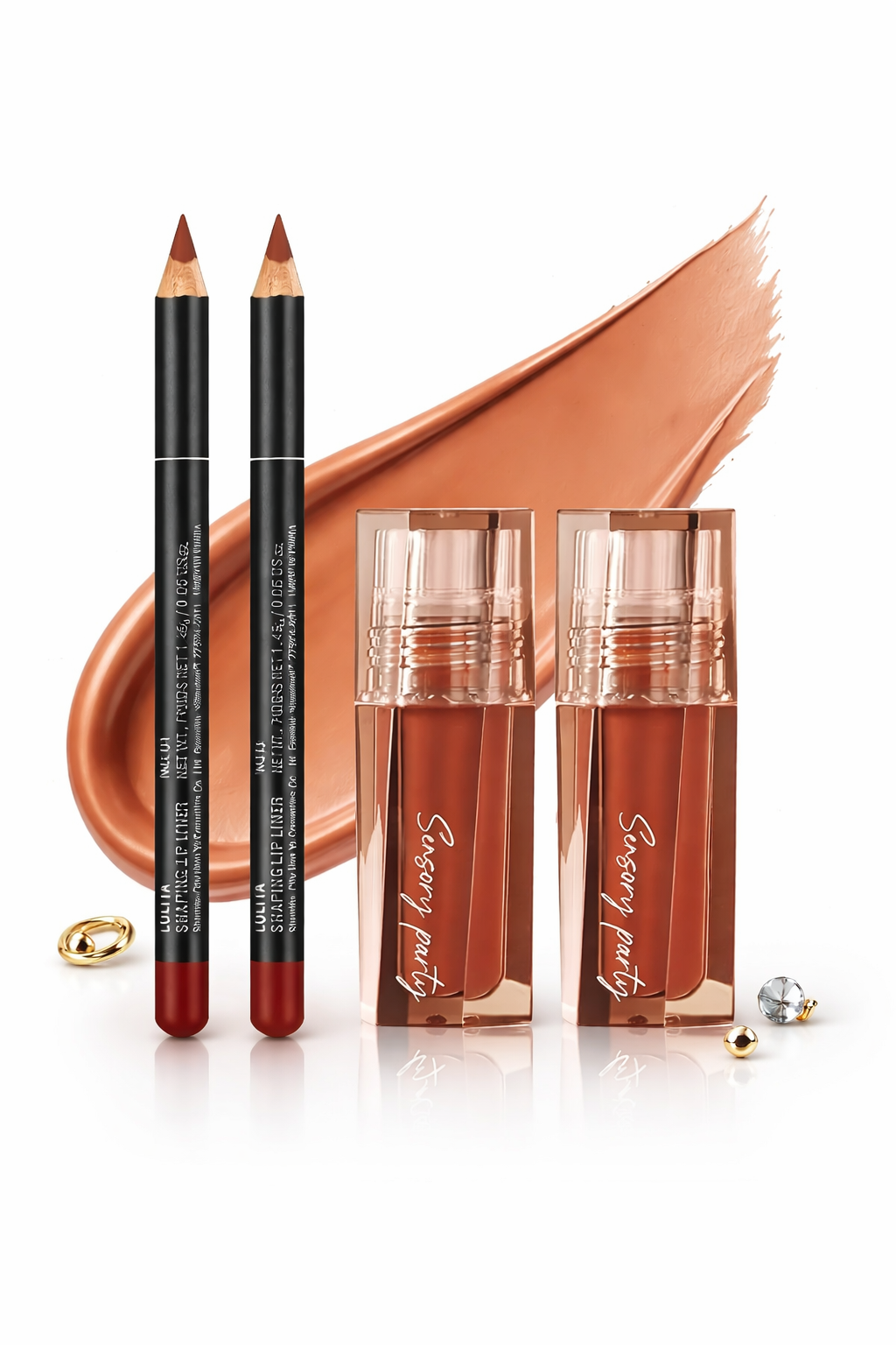 Matte Aura Lip Gloss & Liner Duo