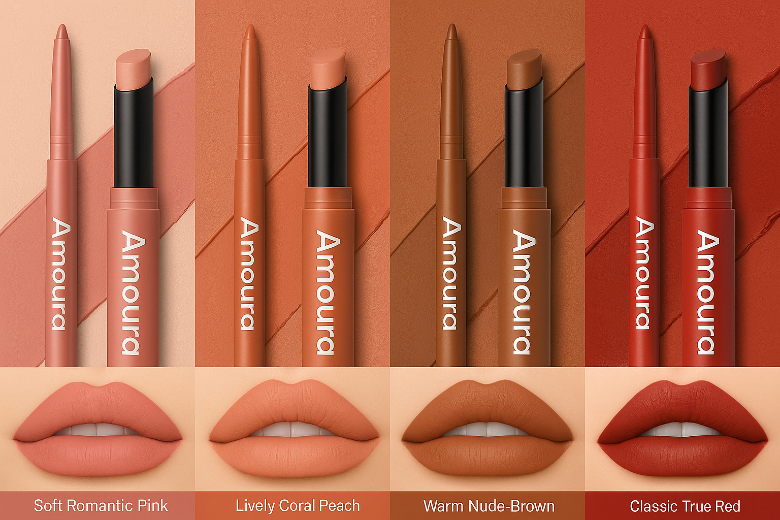 Amoura EverLine Lip Set