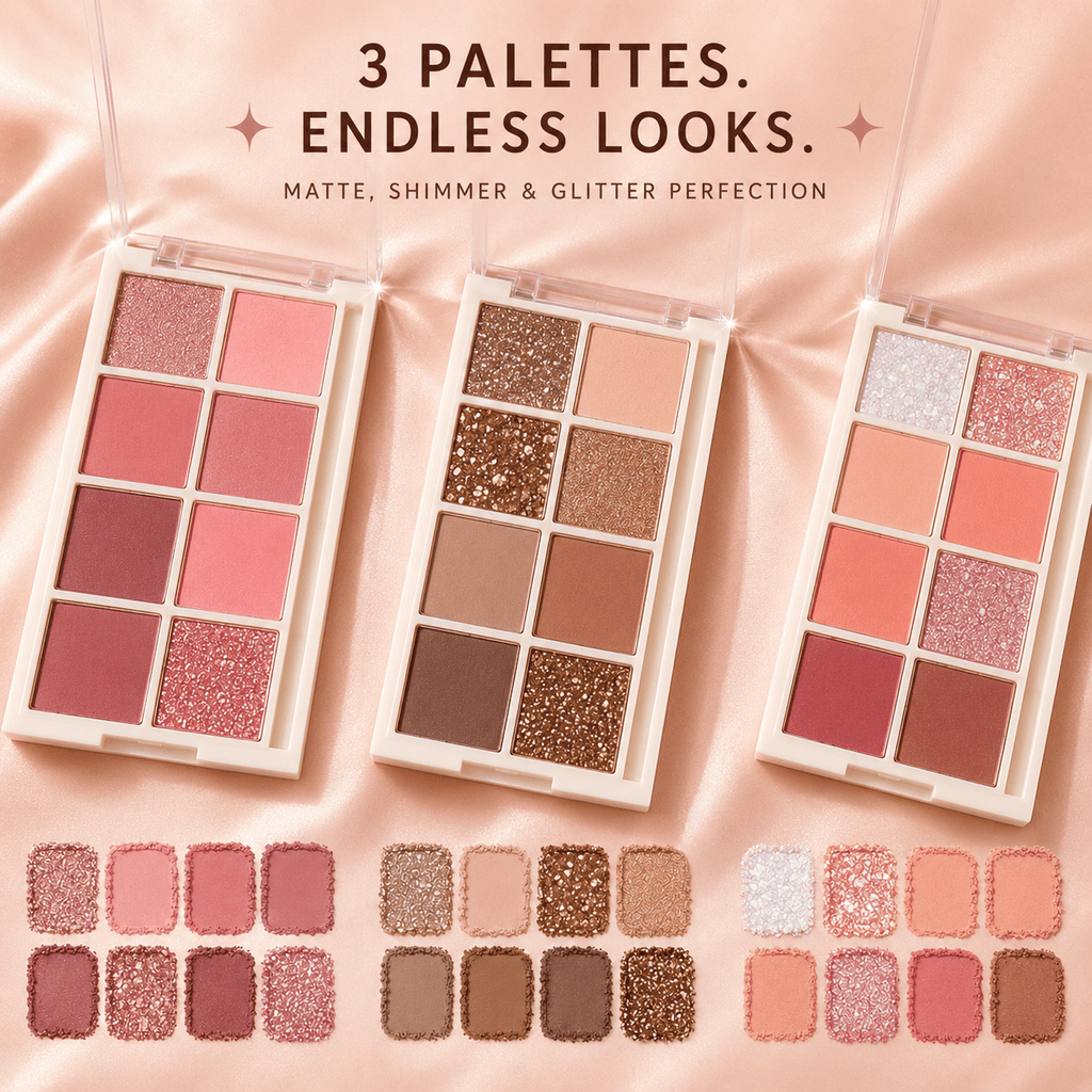 Amélie Shimmer Eyeshadow Palette - Greycord BeautyGreycord Beauty