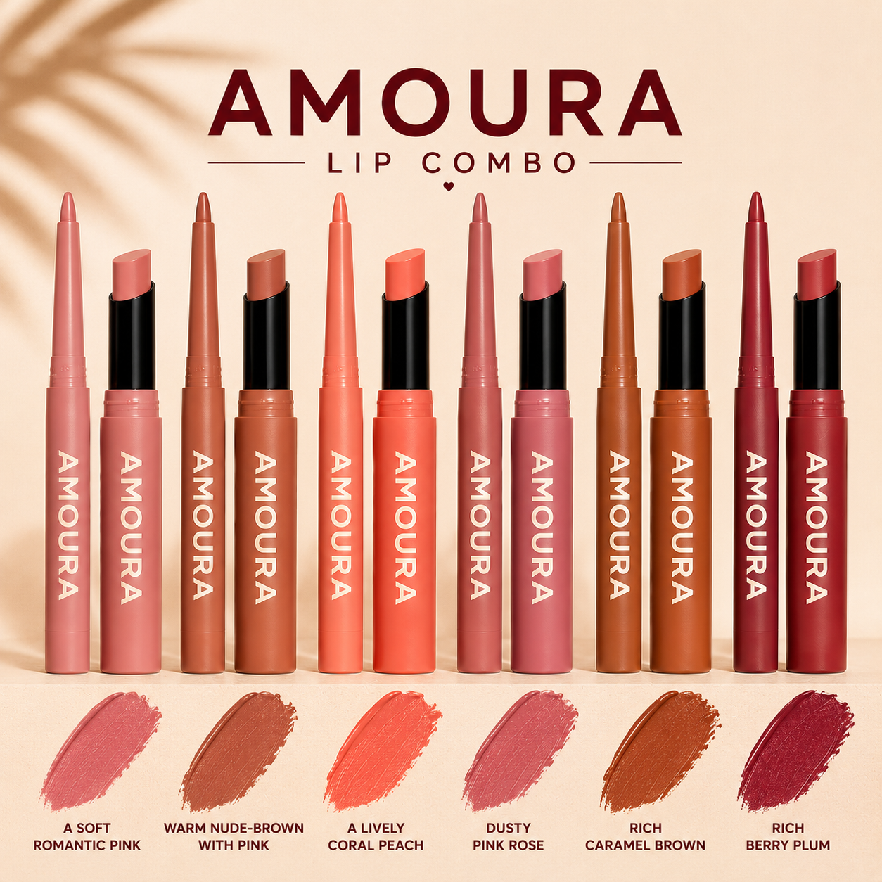 Amoura EverLine Lip Set