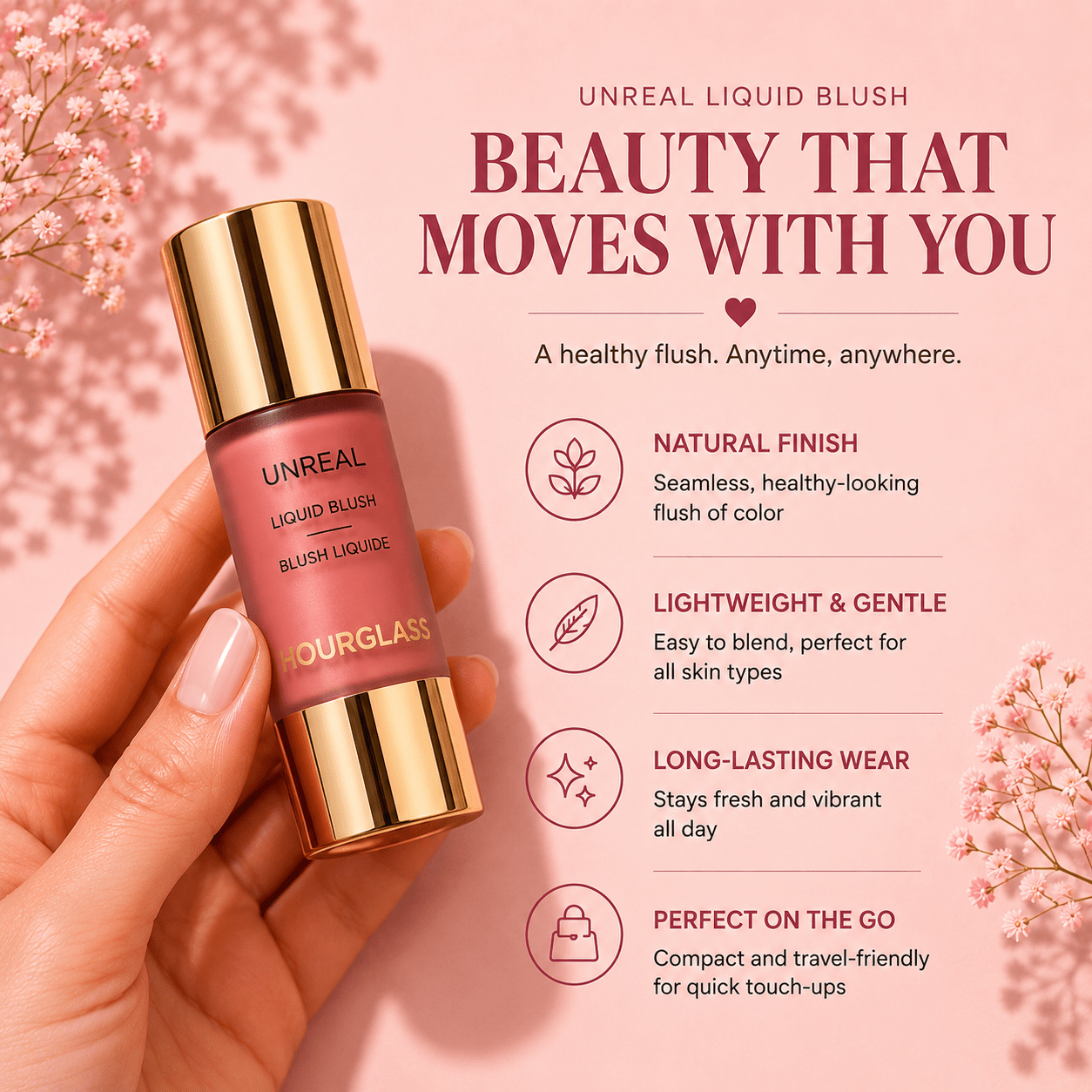 Hourglass Liquid Blush Stick - Greycord BeautyGreycord Beauty